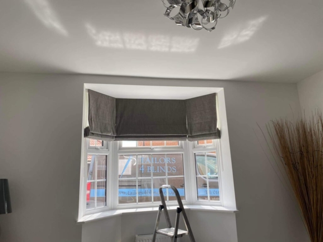 Bay Window Roman Blinds Bay Window Roman Blinds