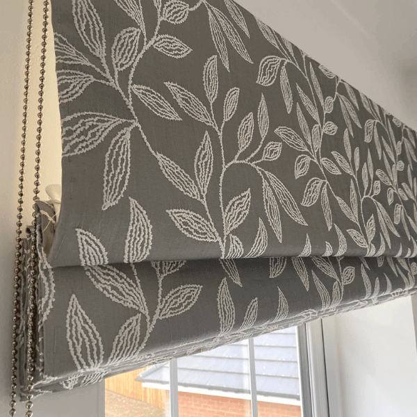 Patterned Roman Blinds